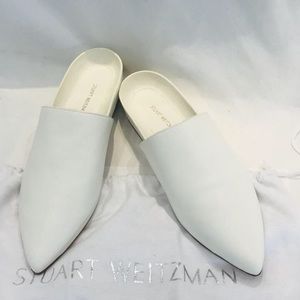 Studio Pointy Toe Flat Mule